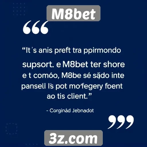 Feedback de usuários sobre o suporte do M8bet